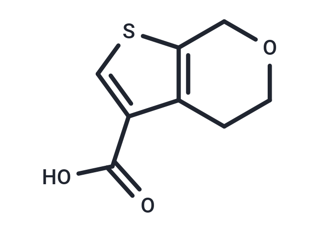 5H-thieno[2,3-c]pyran-3-carboxylic acid, 4,7-dihydro-