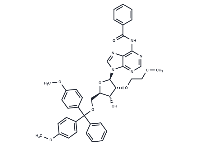 N-Benzoyl-5'-O-dmtr-2'-O-(2-methoxyethyl)-adenosine