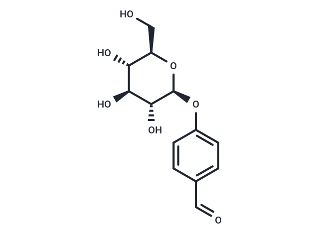 p-Hydroxybenzaldehyde glucoside