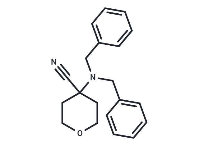 4-(Dibenzylamino)oxane-4-carbonitrile