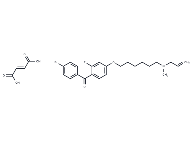 Ro 48-8071 fumarate