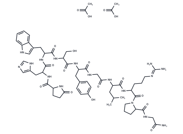 Gonadorelin Acetate (33515-09-2 free base)