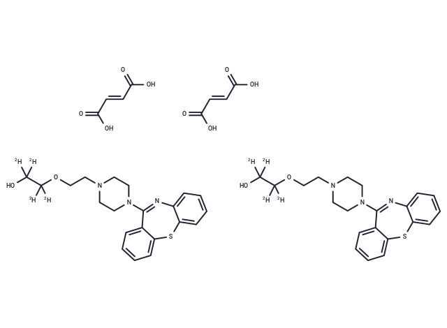 Quetiapine-d4 fumarate