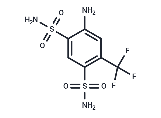 4-Amino-6-(trifluoromethyl)benzene-1,3-disulfonamide