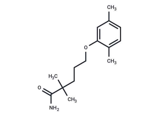 2,2-Dimethyl-5-(2,5-xylyloxy)valeramide