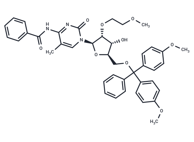 N4-Benzoyl-5’-O-(4,4’-dimethoxytrityl)-2’-O-(2-methoxyethyl)-5-methylcytidine