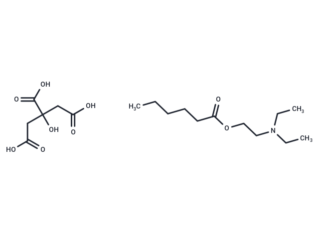 Diethyl aminoethyl hexanoate citrate