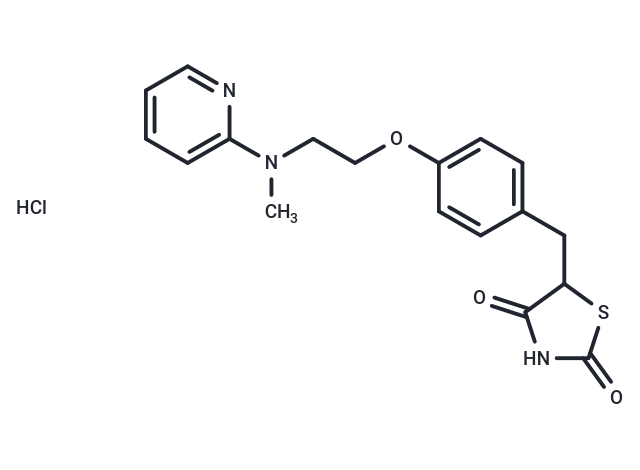 Rosiglitazone hydrochloride