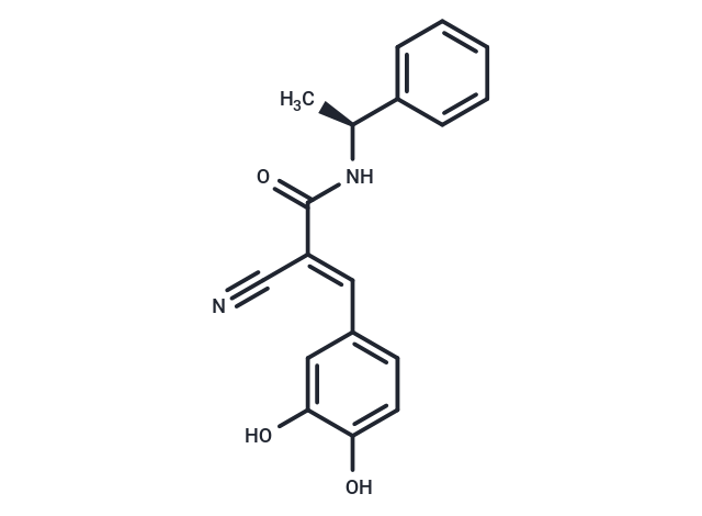 Tyrphostin B44, (+) enantiomer