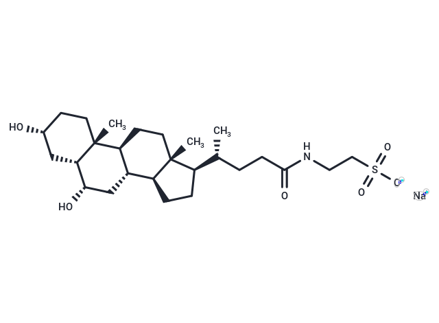 Taurohyodeoxycholic acid sodium salt