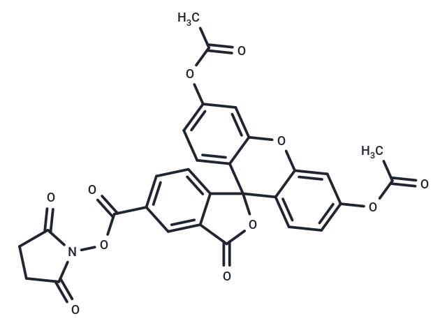 5-Carboxyfluorescein diacetate N-succinimidyl ester