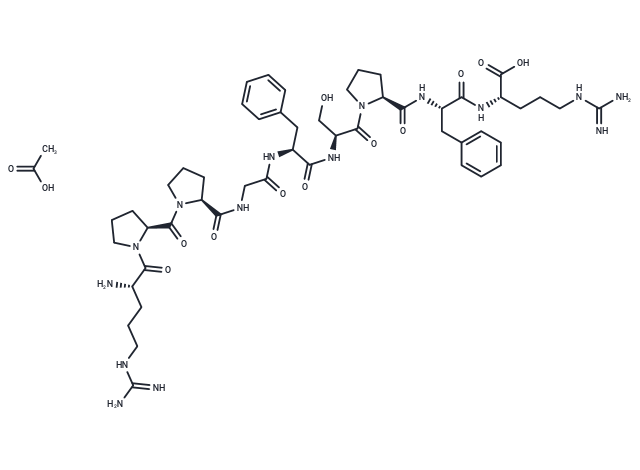 Bradykinin (acetate)