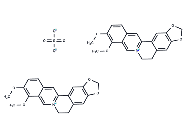 Berberine sulfate