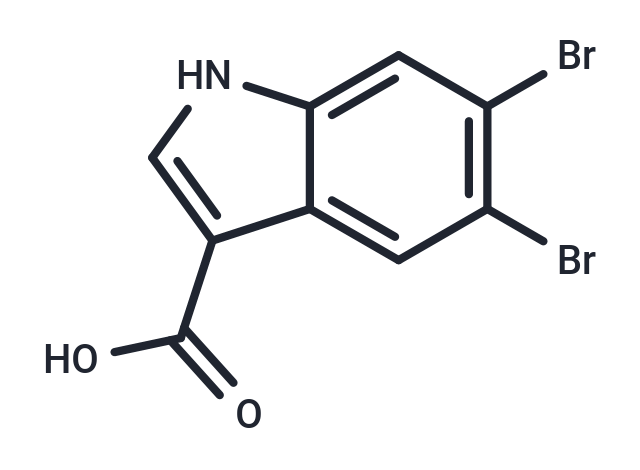 5,6-dibromo-1H-indole-3-carboxylic acid