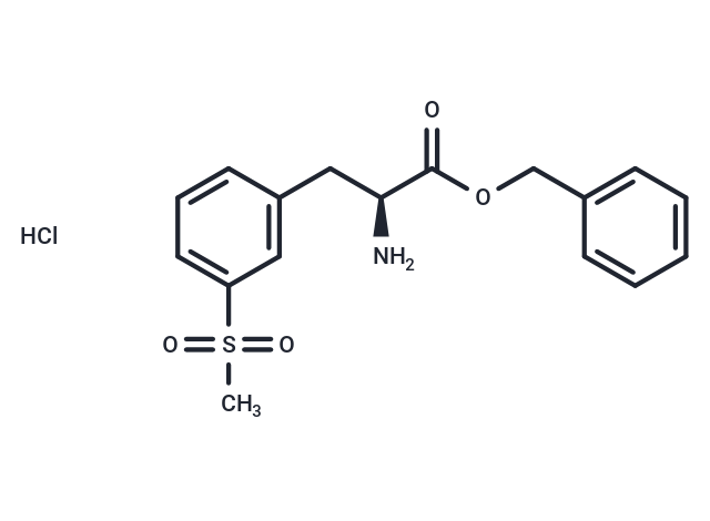 (S)-Benzyl 2-amino-3-(3-(methylsulfonyl)phenyl)propanoate hydrochloride