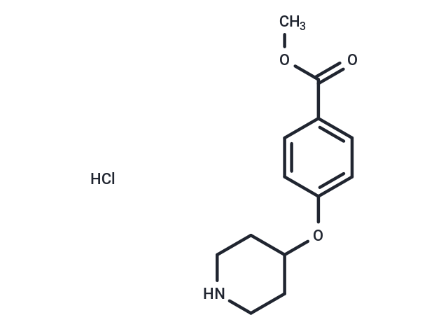 Methyl 4-(piperidin-4-yloxy)benzoate hydrochloride
