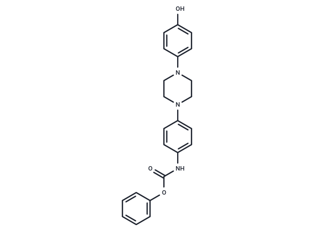 Phenyl (4-(4-(4-hydroxyphenyl)piperazin-1-yl)phenyl)carbamate