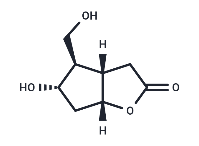 (3aS,4R,5S,6aR)-5-Hydroxy-4-(hydroxymethyl)hexahydro-2H-cyclopenta[b]furan-2-one