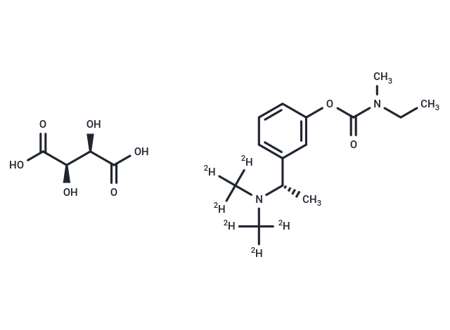 (S)-Rivastigmine D6 tartrate