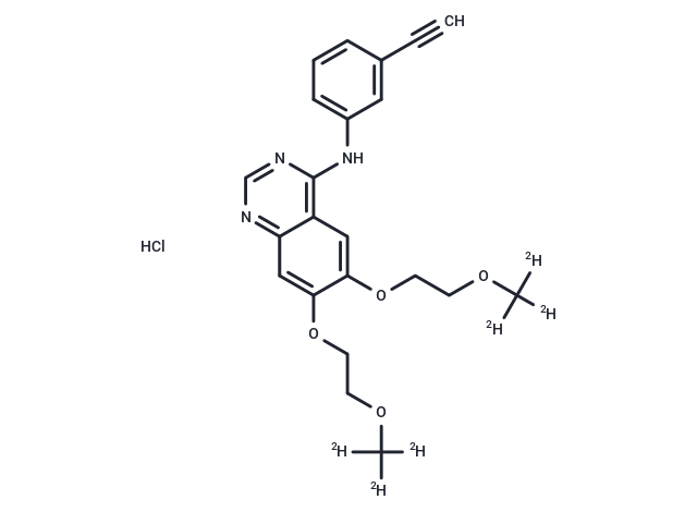 Erlotinib-d6 hydrochloride