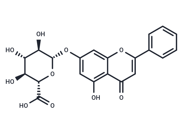 Chrysin-7-O-glucuronide