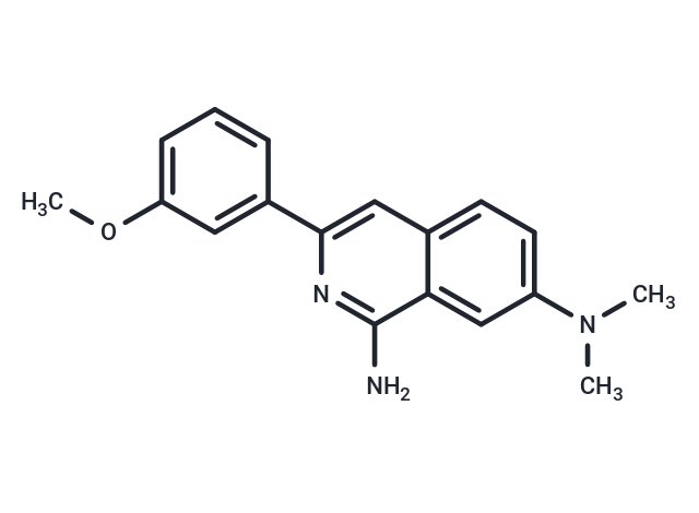 3-arylisoquinolinamine derivative