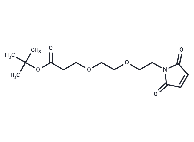 Mal-PEG2-C2-Boc