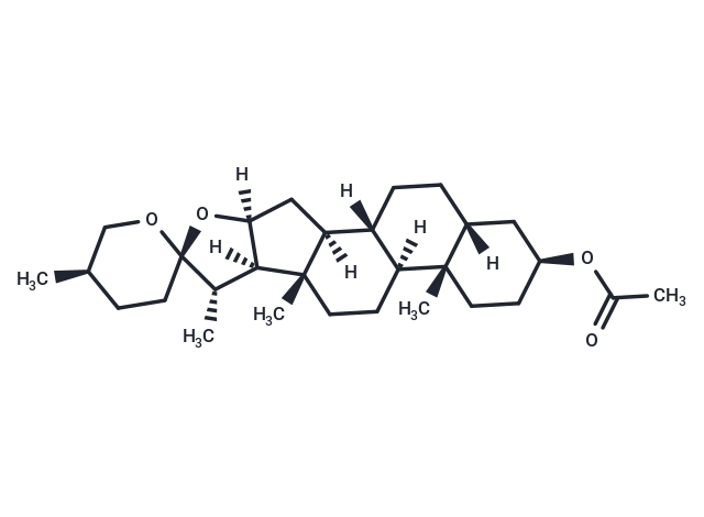 SMILAGENIN ACETATE