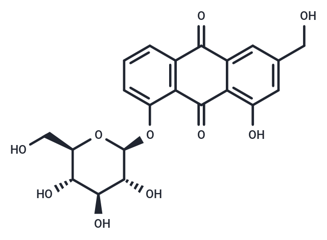 Aloe-emodin-8-O-β-D-glucopyranoside