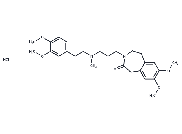 Zatebradine hydrochloride