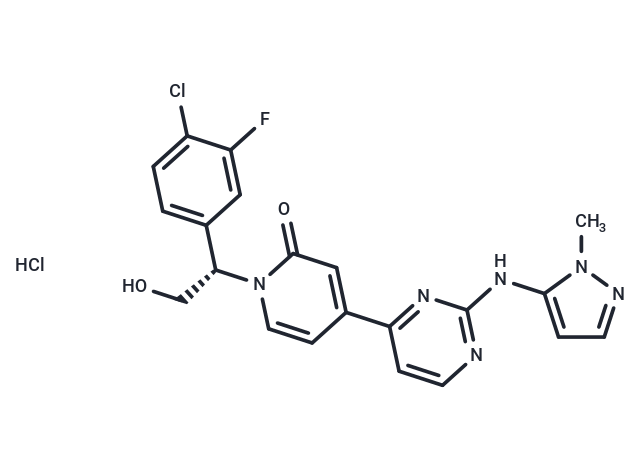 Ravoxertinib hydrochloride