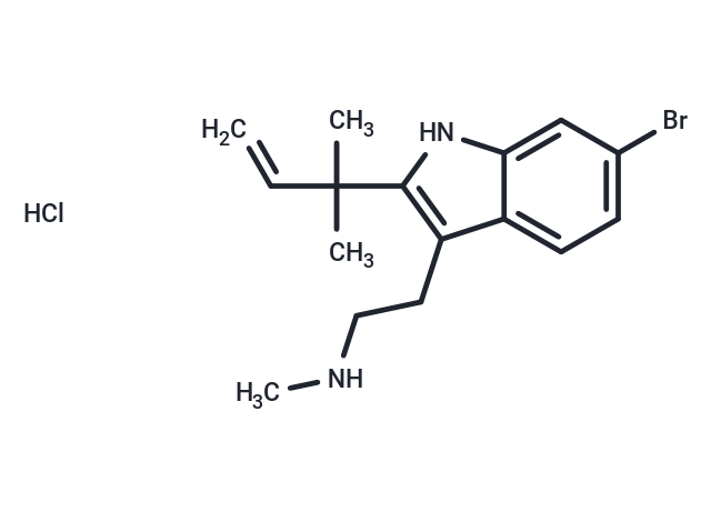 Desformylflustrabromine hydrochloride