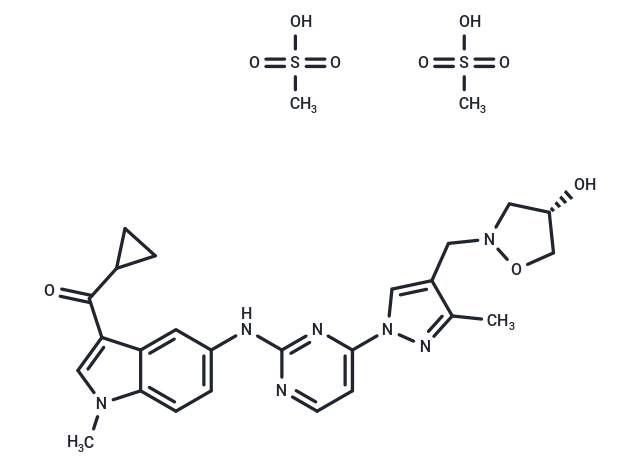 Cevidoplenib dimesylate