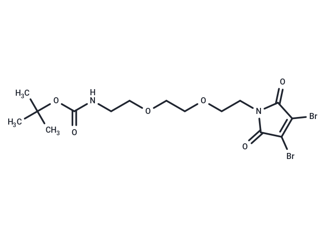 3,4-Dibromo-Mal-PEG2-N-Boc