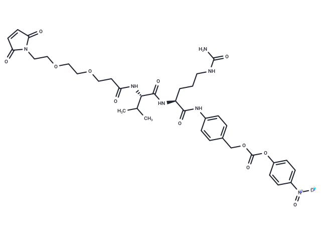 Mal-PEG2-VCP-NB