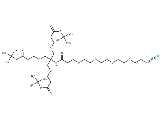 Azido-PEG4-Amido-tri-(t-butoxycarbonylethoxymethyl)-methane