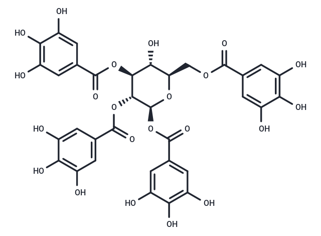 1,2,3,6-Tetragalloylglucose