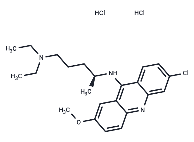 d-Atabrine dihydrochloride