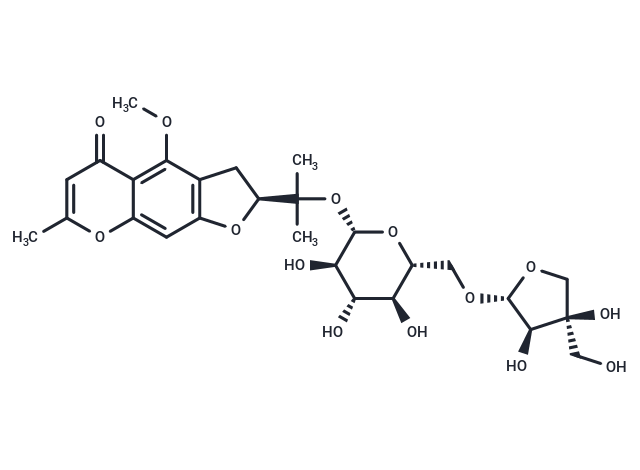 6"-O-Apiosyl-5-O-Methylvisammioside