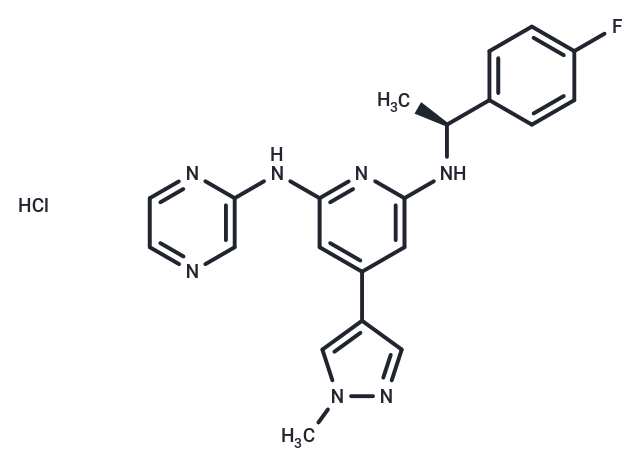 Ilginatinib hydrochloride