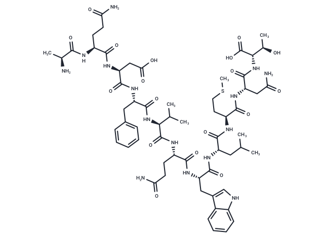 Glucagon (19-29), human