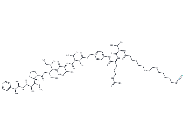 Azido-PEG4-Val-Cit-PAB-MMAE
