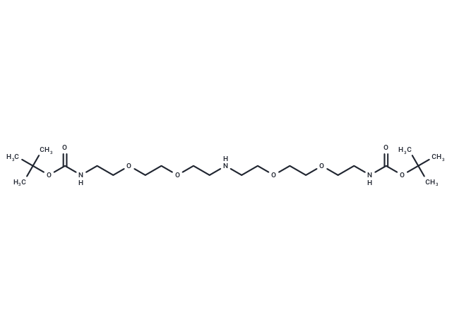 NH-bis(C2-PEG2-NH-Boc)