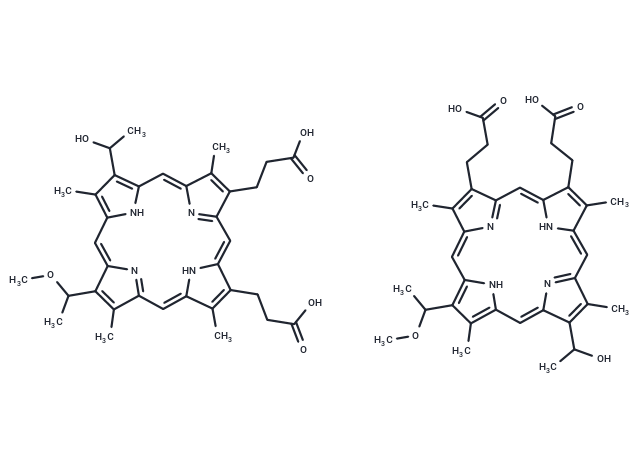 Hematoporphyrin monomethyl ether