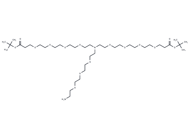 N-(Amino-PEG3)-N-bis(PEG4-Boc)