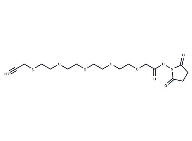 Propargyl-PEG4-O-C1-NHS ester