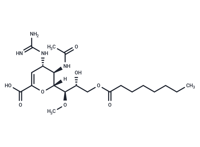 Laninamivir octanoate