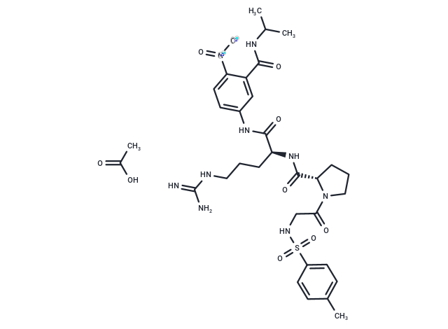 Tos-Gly-Pro-Arg-ANBA-IPA acetate