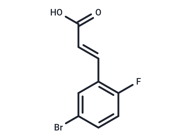 5-Bromo-2-fluorocinnamic acid