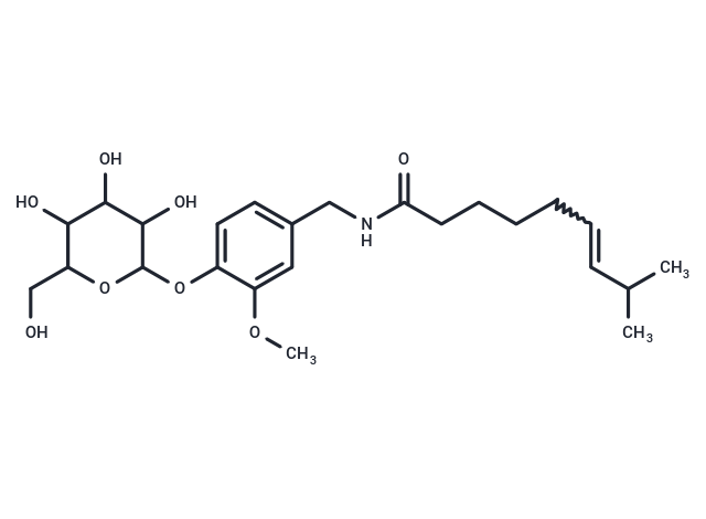 Capsaicin β-D-glucopyranoside